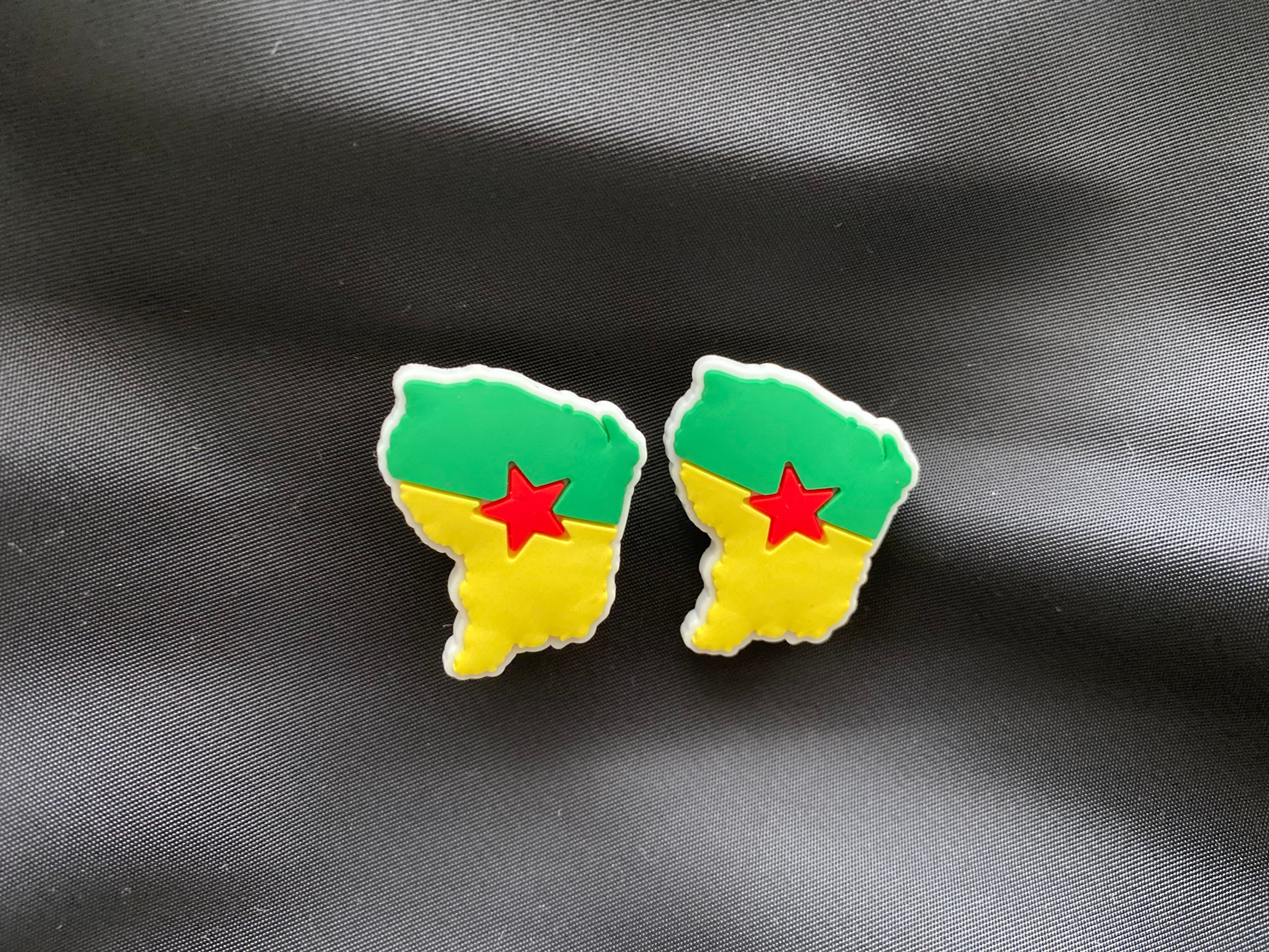 Pin’s GUYANE (la paire)